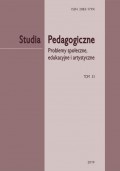 „Studia Pedagogiczne. Problemy społeczne, edukacyjne i artystyczne”, t. 33