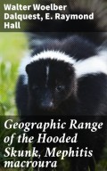 Geographic Range of the Hooded Skunk, Mephitis macroura