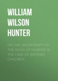 On the uncertainty of the signs of murder in the case of bastard children
