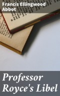 Professor Royce's Libel