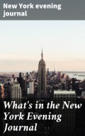 What's in the New York Evening Journal