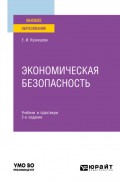 Экономическая безопасность 2-е изд. Учебник и практикум для вузов