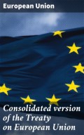 Consolidated version of the Treaty on European Union