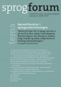 Bornelitteratur i sprogundervisningen