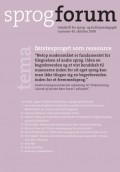 Forstesproget som ressource