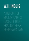 A report of Major Hart's case, of rice-frauds, near Seringapatam
