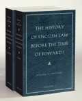 The History of English Law before the Time of Edward I