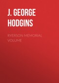 Ryerson Memorial Volume