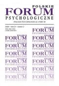 Polskie Forum Psychologiczne tom 25 numer 2