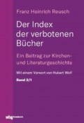 Der Index der verbotenen Bücher. Bd.2/1