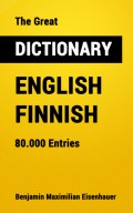 The Great Dictionary English - Finnish
