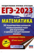 ЕГЭ 2023 Математика. 30 тренировочных вариантов экзаменационных работ. Профильный уровень
