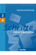Schritte international 3+4. Spielesammlung zu Band 3 und 4. Deutsch als Fremdsprache