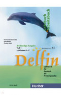 Delfin. Lehrbuch + Arbeitsbuch Teil 1 mit integrierter Audio-CD – Lektionen 1–7. Lehrwerk