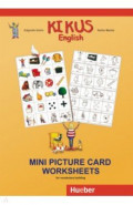Kikus English. Mini Picture Card Worksheets for vocabulary building. English as a foreign language