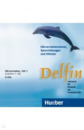 Delfin. 4 Audio-CDs, Hörverstehen, Teil 1 Lekt. 1–10. Lehrwerk für Deutsch als Fremdsprache. Deutsch