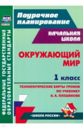 Окружающий мир. 1 класс. Технологические карты уроков по учебнику А. А. Плешакова