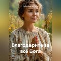 Благодарите за всё Бога