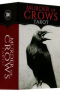 Таро мини Ворон Смерти. Mini Tarot Murder of Crows, 78 карт
