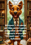 История 3. Из цикла детских детективных рассказов: Детектив Сыскного агентства &laquo;Острый нюх&raquo; &ndash; Рекс Бубликов