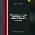 Экономическая безопасность в современных условиях