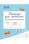 Тетрадь для прописей. 1 класс. Послебукварный период