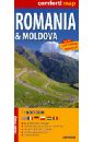 Romania & Moldova. 1:800 000