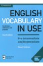 English Vocabulary in Use Pre-intermediate and Intermediate Book with Answers and Enhanced eBook