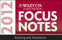 Wiley CPA Exam Review Focus Notes 2012, Auditing and Attestation