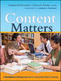 Content Matters. A Disciplinary Literacy Approach to Improving Student Learning