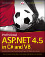 Professional ASP.NET 4.5 in C# and VB