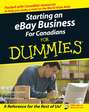 Starting an eBay Business For Canadians For Dummies
