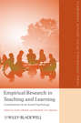 Empirical Research in Teaching and Learning. Contributions from Social Psychology
