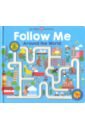 Follow Me Around the World (Maze Books) board book