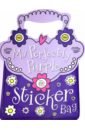 My Perfectly Purple Sticker Bag - sticker book