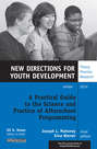 A Practical Guide to the Science and Practice of Afterschool Programming. New Directions for Youth Development, Number 144