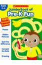 Jumbo Book of Pre-K Fun Workbook