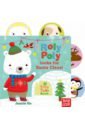 Roly Poly Looks for Santa Claus! (board book)