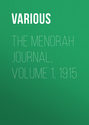 The Menorah Journal, Volume 1, 1915