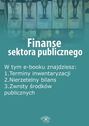 Finanse sektora publicznego, wydanie listopad 2015 r.