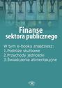 Finanse sektora publicznego, wydanie maj 2016 r.