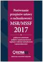 Porównanie przepisów ustawy o rachunkowości i MSR/MSSF 2017
