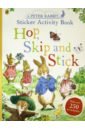Peter Rabbit Hop, Skip, Stick Sticker Activity