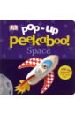 Pop-Up Peekaboo! Space (board book)