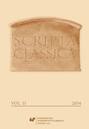 Scripta Classica. Vol. 11