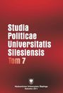 Studia Politicae Universitatis Silesiensis. T. 7