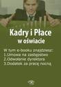 Kadry i Płace w oświacie, wydanie czerwiec 2016 r.