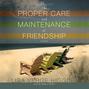 Proper Care and Maintenance of Friendship