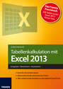 Tabellenkalkulation mit Excel 2013