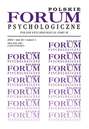 Polskie Forum Psychologiczne tom 24 numer 3